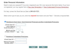 Etenet login